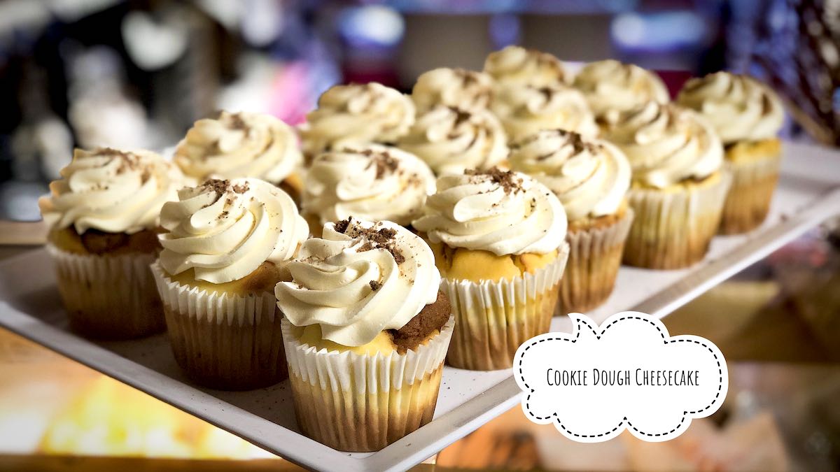 image of Cookie Dough Cheesecake cupcakes