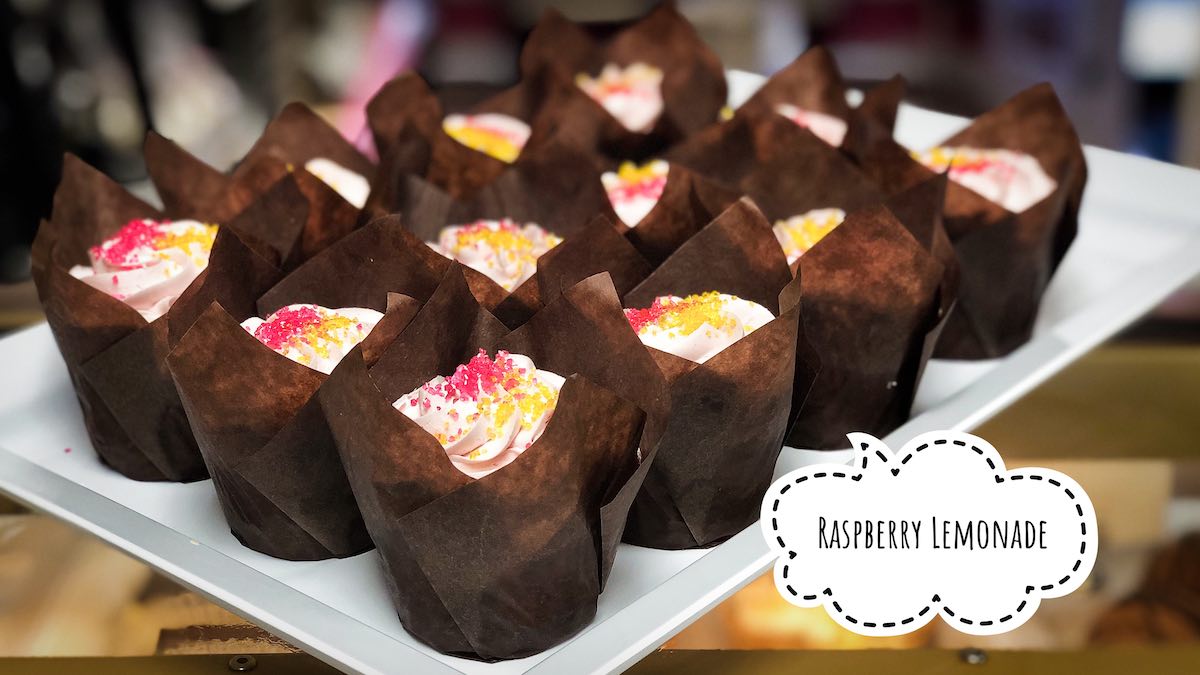 image of Raspberry Lemonade cupcakes