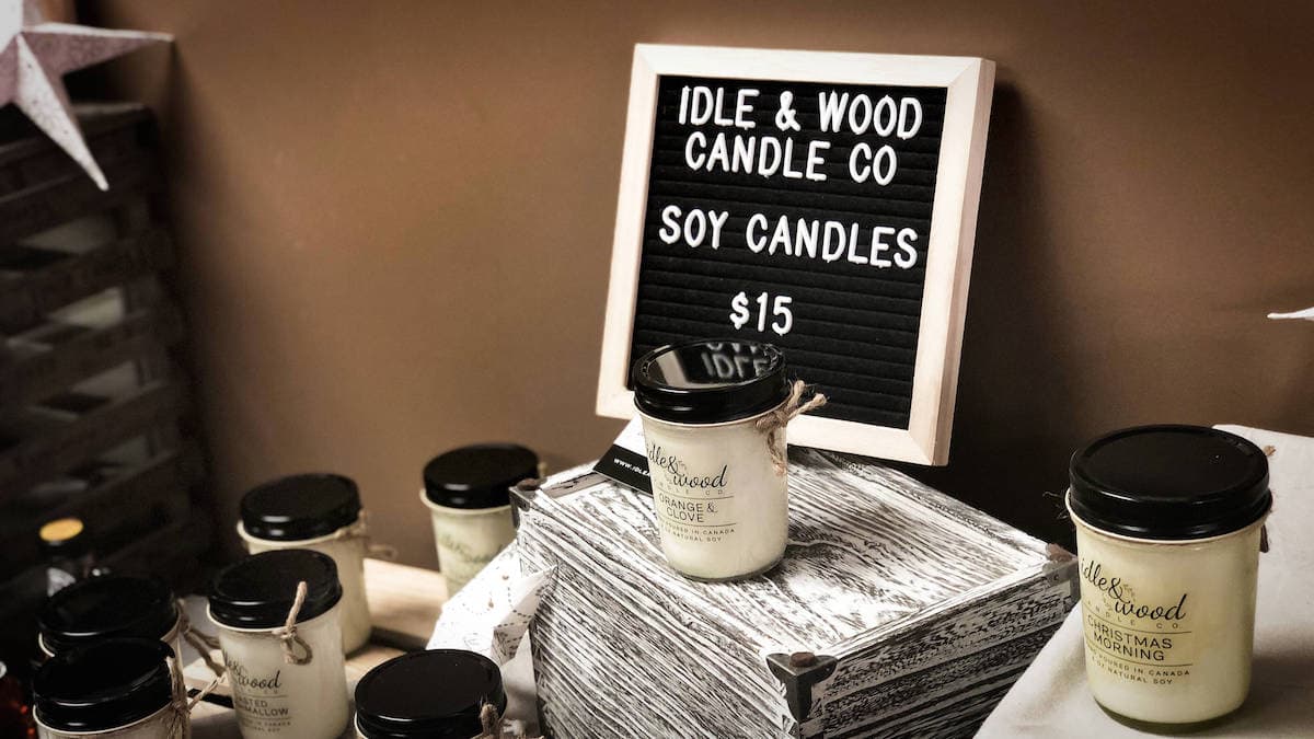 image of soy candles