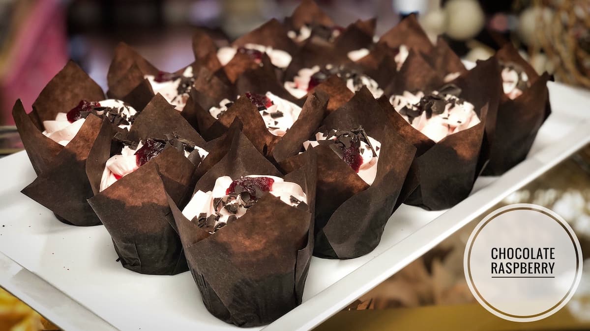 image of Chocolate Raspberry cupcakes