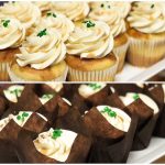 image of Bailey's Cheesecake and Guinness cupcakes