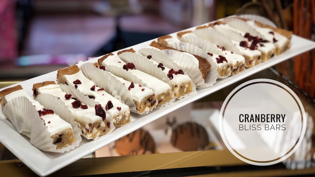 image of Cranberry Bliss Bars