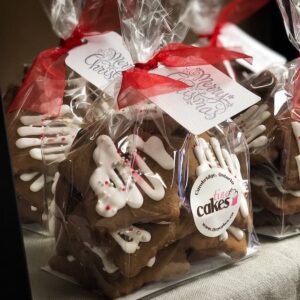 image of ginger bread star cookie bags